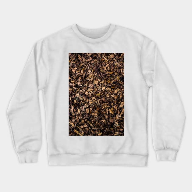 Wood Chips Crewneck Sweatshirt by arc1